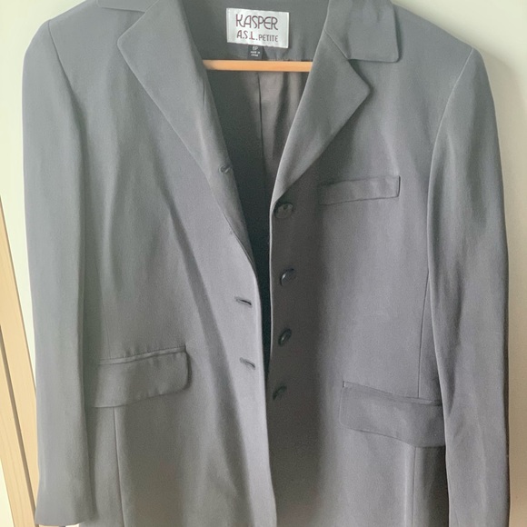 Silk suit blazer - Picture 2 of 3